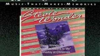 Stevie Wonder - What Christmas Means to Me