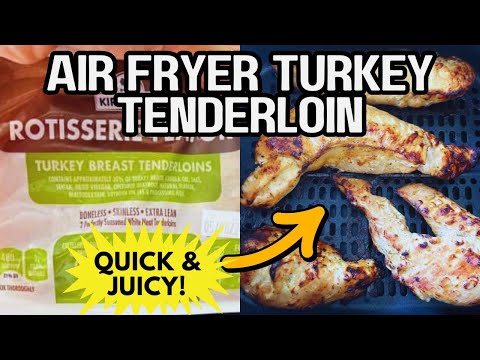 Air Fryer Turkey Tenderloin 🍗 Juicy, Healthy Dinner Ready in 22 Min! Ultimate Delicious Easy Recipe