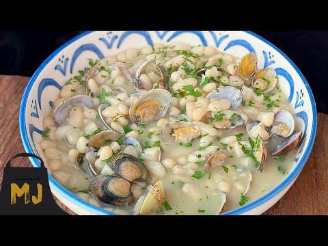 Alubias blancas con almejas