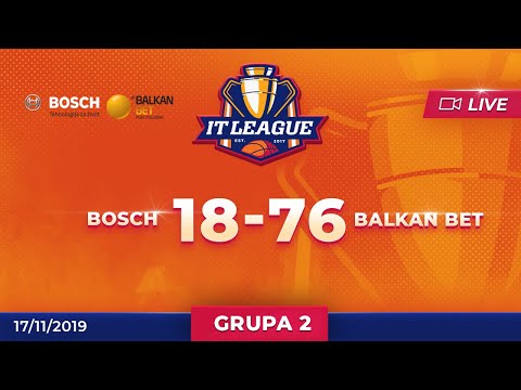 IT LIGA, 1. Kolo, Grupa 2, Bosch -  Balkan Bet