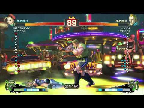 robin01 [Abel] vs KIRITAMPOPO [Cammy] SSF4 Japanese Online Ranked Matches - TRUE-HD