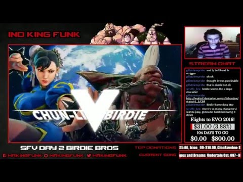 King Funk (Birdie) vs. Alioune (Chun-Li) - FT10 [DAY 1&2]