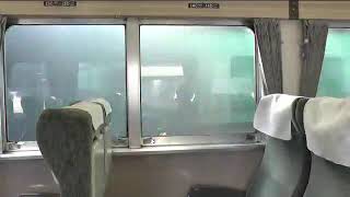 185系のモーター音が唸る!　踊り子号乗車映像(横浜駅出発)