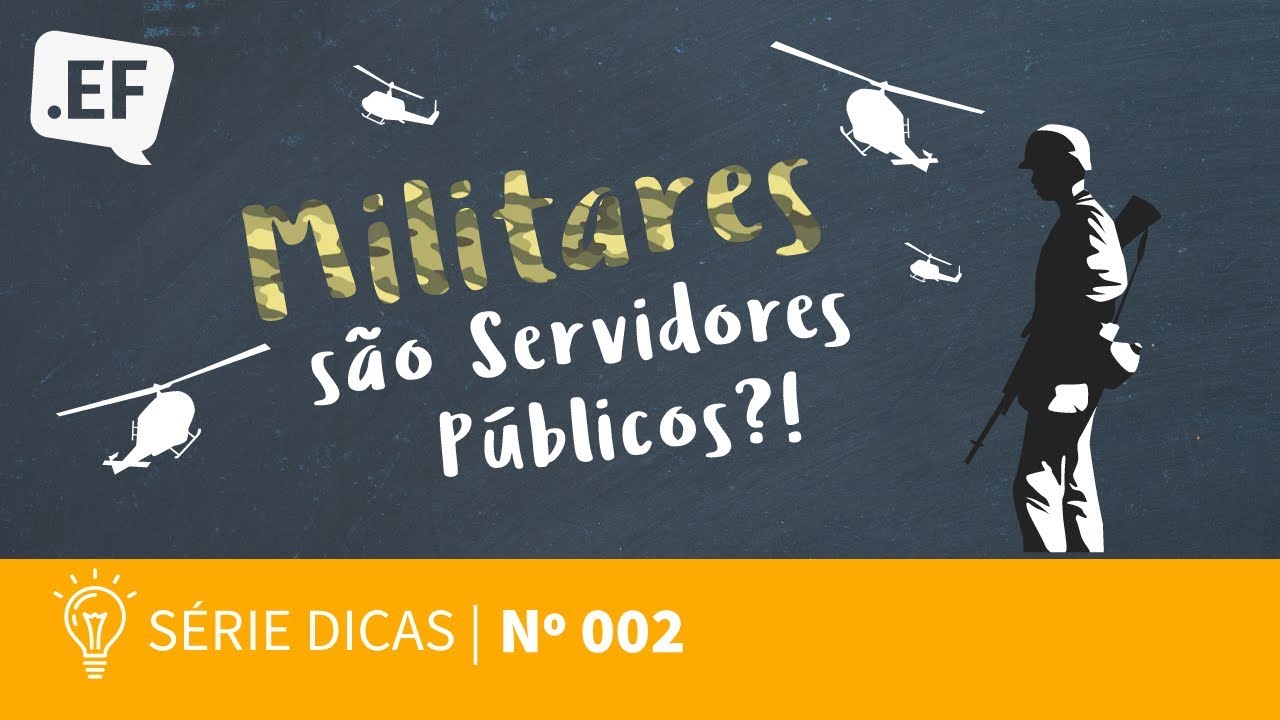 VOCÊ VAI ERRAR A QUESTÃO SE DISSER QUE MILITARES SÃO SERVIDORES PÚBLICOS | NÃO ERRE MAIS ISSO