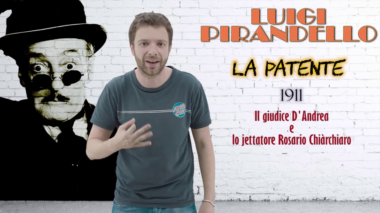 Luigi Pirandello, "La patente" e la suddivisione delle opere