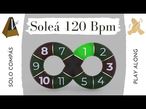Soleá 120 Bpm - Solo compás (flamenco metronome)