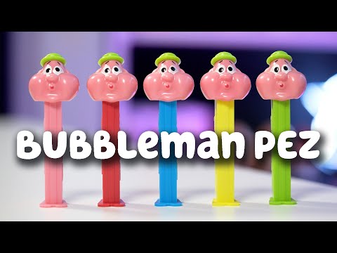 Bubbleman PEZ aka Bubbleboy PEZ as seen in The PEZ Outlaw Movie