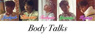 HOTSHOT (핫샷) - Body Talks [colored 歌詞 日本語字幕]