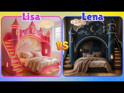 Lisa vs Lena Challenge! Which One Wins Your Heart?