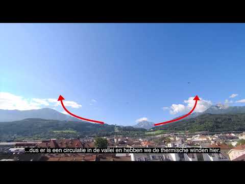 Föhn in Innsbruck. Alpenweerman bij ZAMG