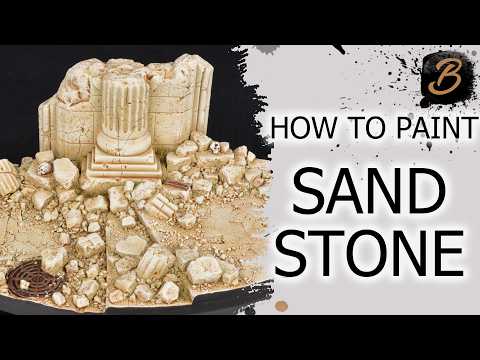 HOW TO PAINT SANDSTONE: A Step-By-Step Guide