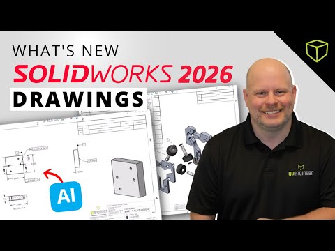 What’s New in SOLIDWORKS 2026: AI Drawings & Smarter Detailing Tools