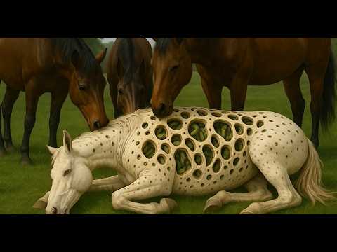 Herzerwärmende Rettung: Pferd vor grünen Seepocken 🐴💚 gerettet