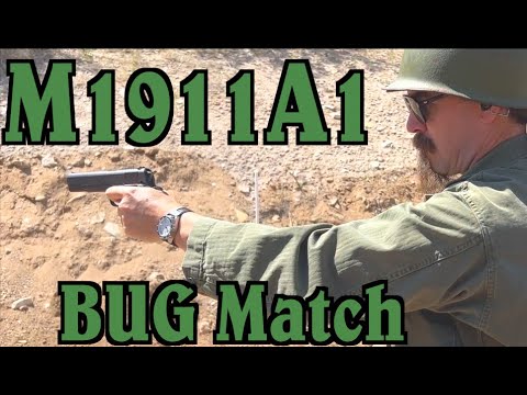 The GI's Darling: M1911A1 at the BUG Match
