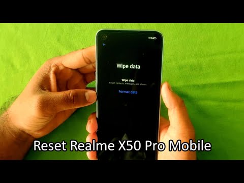 How to Reset Realme X50 Pro Mobile || Using Hard Reset, Factory Reset & Find My Device ||