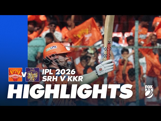 Sunrisers Hyderabad v Kolkata Knight Riders I Full Match Highlights I Game 45 IPL 2026 I Fox Cricket