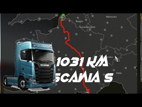 ETS2 1.47 | Calais - Marseille | 1031km Delivery.