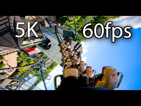 Lech Coaster back seat on-ride 5K POV @60fps Legendia