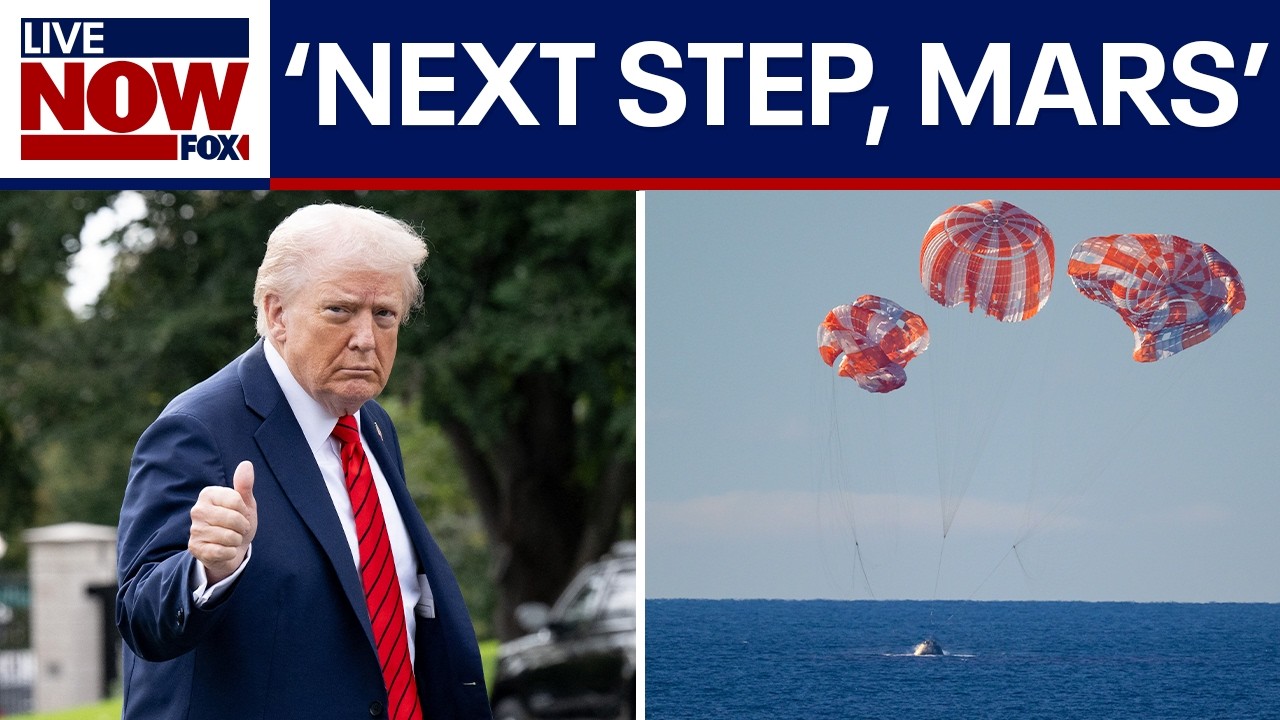 Trump congratulates Artemis II crew on 'perfect' landing