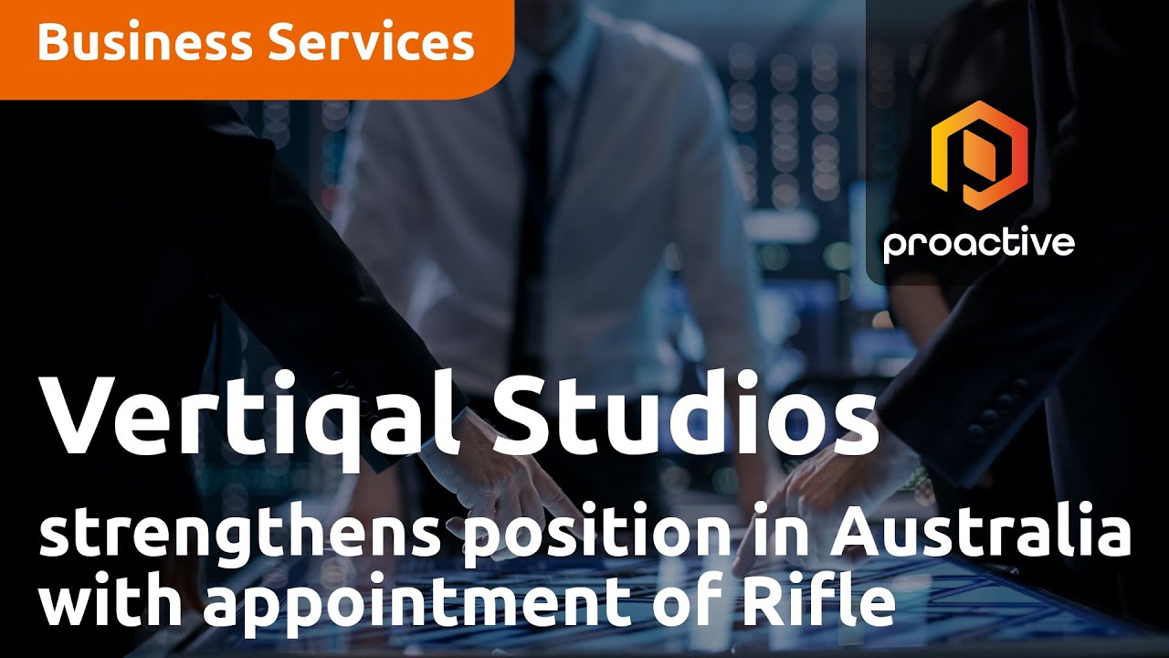 Vertiqal Studios strengthens position in Australia with appointment of Rifle as agency of record