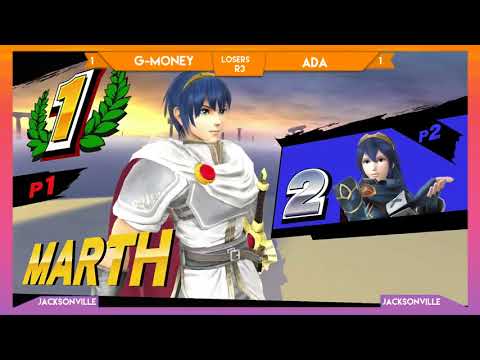 Jax Smash Weekly 5/3 - Ada(Lucina) vs. G Money(Marth) Losers R3