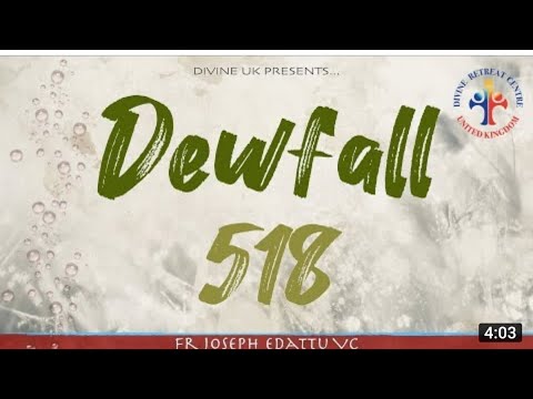 Dewfall 518 - Stop comparing!