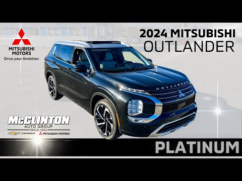 What Makes The 2024 Mitsubishi Outlander Platinum Edition ...