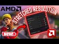How To Get Stretched Res On AMD Radeon Software in 2024! (FORTNITE CHAPTER 3 SEASON 1)
