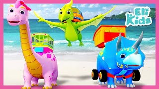 Dinosaur Vehicles Compilations | Eli Kids Songs