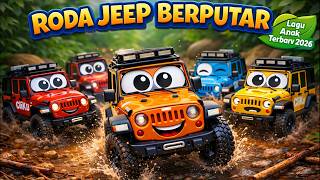 Download lagu Roda Mobil Jeep Berputar 🚙- Lagu Anak Viral Terbaru 2026 🎵| Lagu Roda Roda Berputar Edukatif Lucu 🌈 mp3
