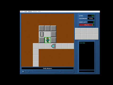 CCLP3 level 52 solution - 365 seconds