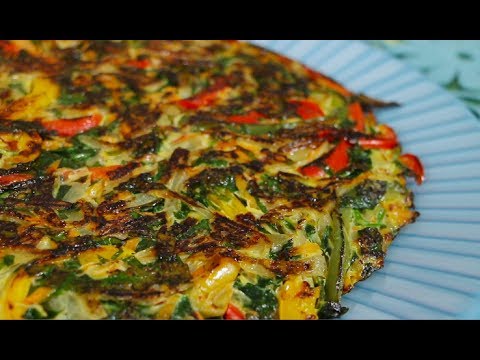 TORTILLA DE VERDURAS / MANOS A LA OBRA