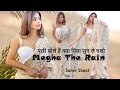 Megha The Rain Presents Saree Fashion Shoot 8 In Gorgeous And Hot Creamy White Stylish Net Saree