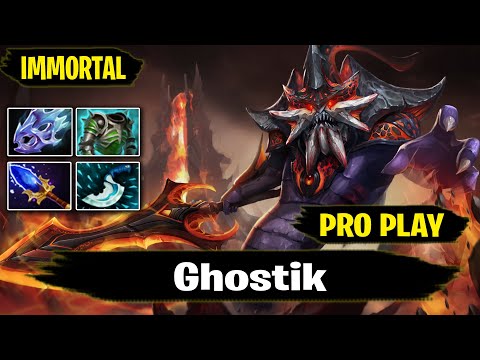 Slardar Offlane 7.27d Pro Gameplay by Ghostik IMMORTAL Rank Dota 2