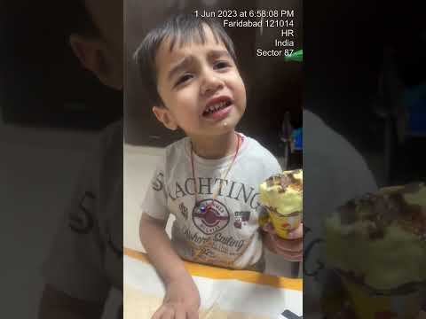 Vihaan ki June month ki ice Cream 🪬🧿