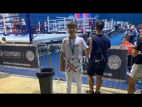 Mammadov murad 🇦🇿. V. Dulat Ryskul 🇰🇿.     Wako    world championship 🇭🇺