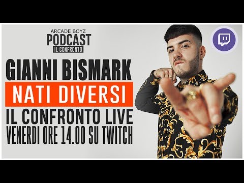 GIANNI BISMARK  racconta NATI DIVERSI LIVE[IL CONFRONTOTO] Arcade Boyz
