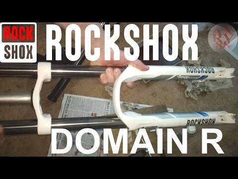 ROCKSHOX Domain R Dual Crown mountain bike fork full service - ROCKSHOX