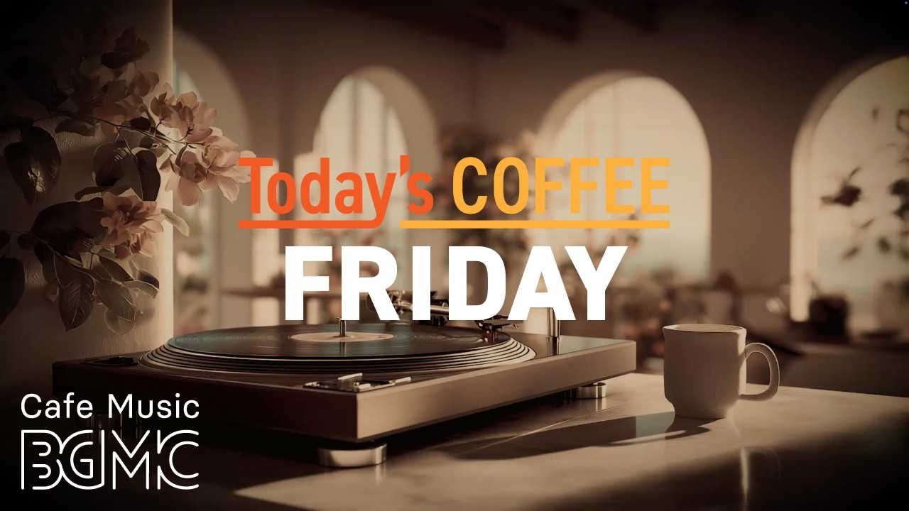 Today's COFFEE FRIDAY: Spring Garden Cafe Jazz ☕ Relaxing Bossa Nova & Smooth Jazz for Weekend