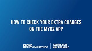 How To Check Your Extra Charges On The MyO2 App