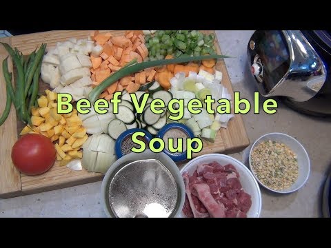 Beef & Vegetable Soup Cook4Me cheekyricho Cooking VIdeo Recipe ep.1,180