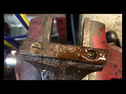 Removing A Broken Screw Out Of A Bench Vice