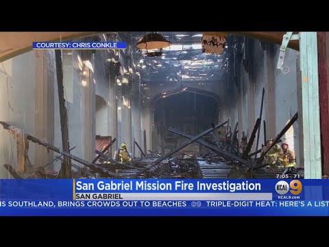 Fire In San Gabriel Valley