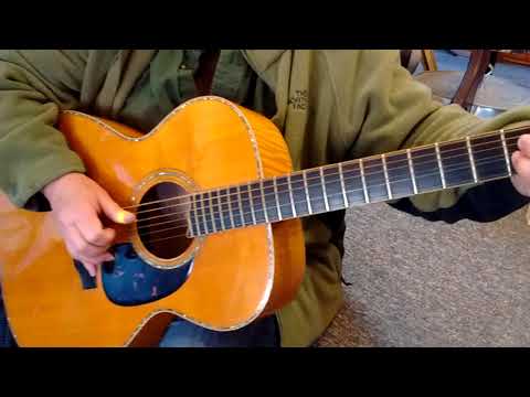 Handmade Dreadnaught Guitar by Ron Volbrecht