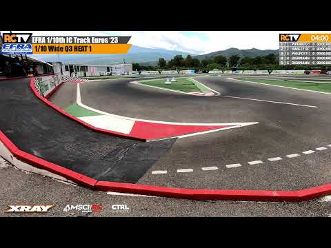 EFRA 1/10th IC Track Euros 2023 - Day 2 Qualifying