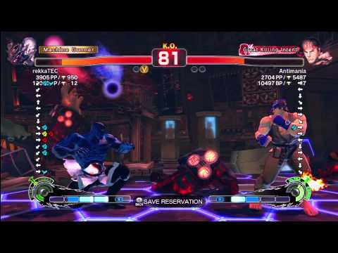 SSF4 AE [Seth] rekkaTEC vs Antimania [Ryu]