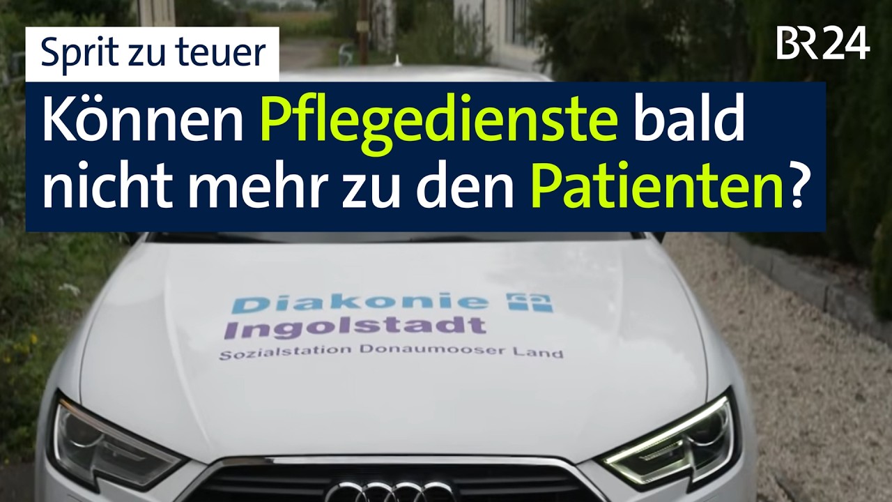 Sie spüren die hohen Spritpreise besonders: Pflegedienste | Abendschau | BR24