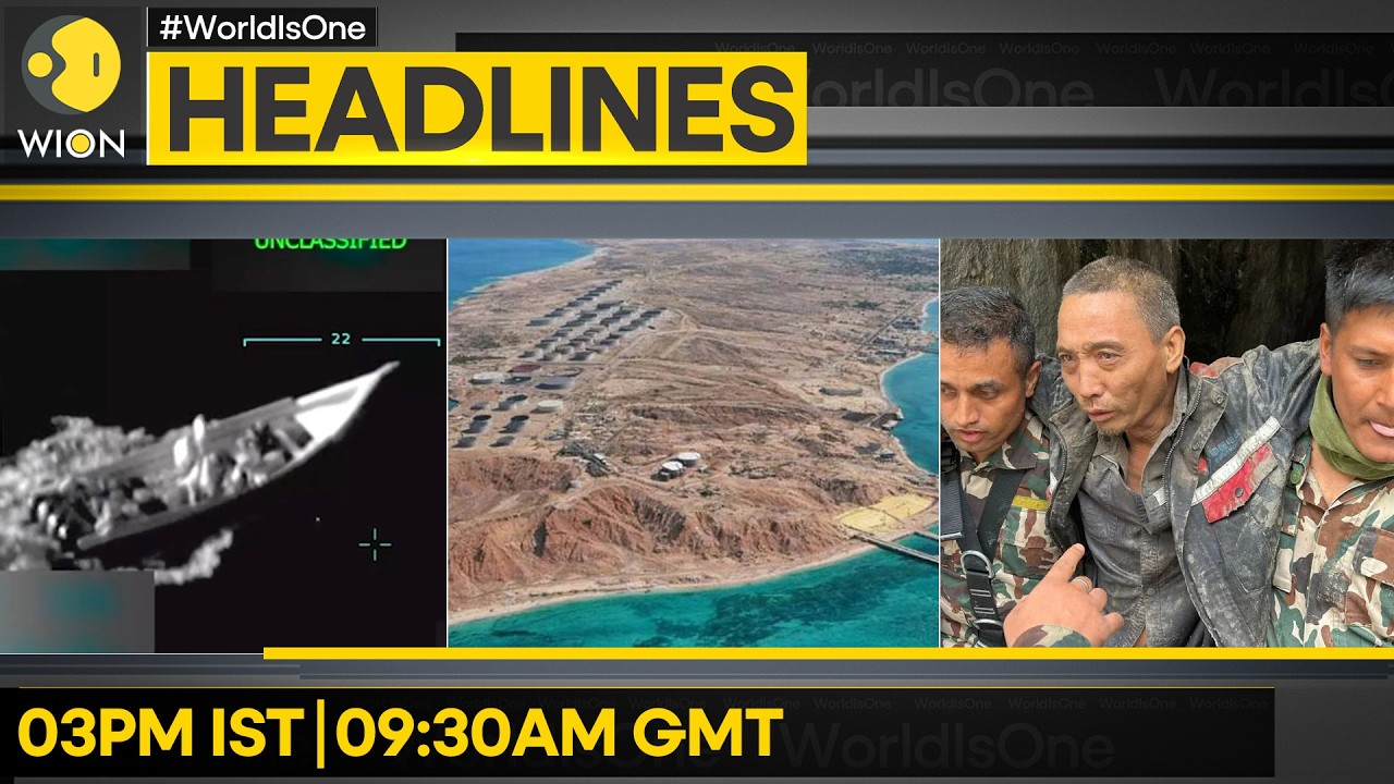 Chinese National Rescued Fron Nepal Tunnel | Iran Urges Americans To Reject War | WION Headlines