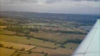 preview picture of video 'Landing at Bristol Airport'