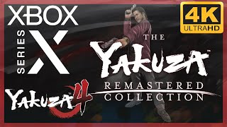 [4K] The Yakuza Remastered Collection : Yakuza 4 / Xbox Series X Gameplay